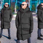 Купить: черная мужская куртка на зиму