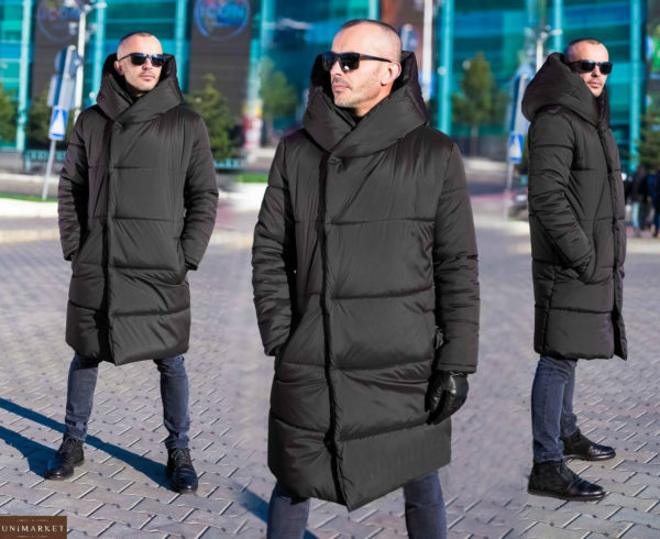 Купить: черная мужская куртка на зиму