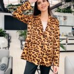 Купити в інтернет-магазині жіночий леопардовий піджак дешево в подарунок
