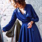 Замовити жіноче шовкове плаття кольору сливи оптом Україна