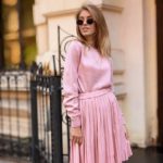 Придбати в інтернет-магазині жіночий нитка костюм марс з шерстю рожевого кольору батал дешево