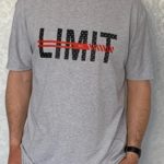 Купить серую мужскую футболку из хлопка No Limit (размер 54-60) в Украине