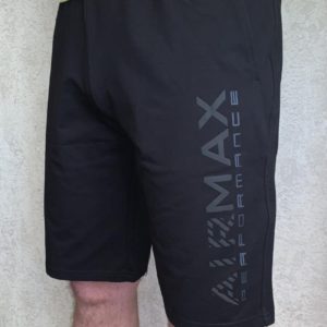 Заказать черные мужские трикотажные шорты AirMax (размер 46-54) онлайн