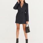 Замовити синє жіноче плаття-піджак довжини міні онлайн
