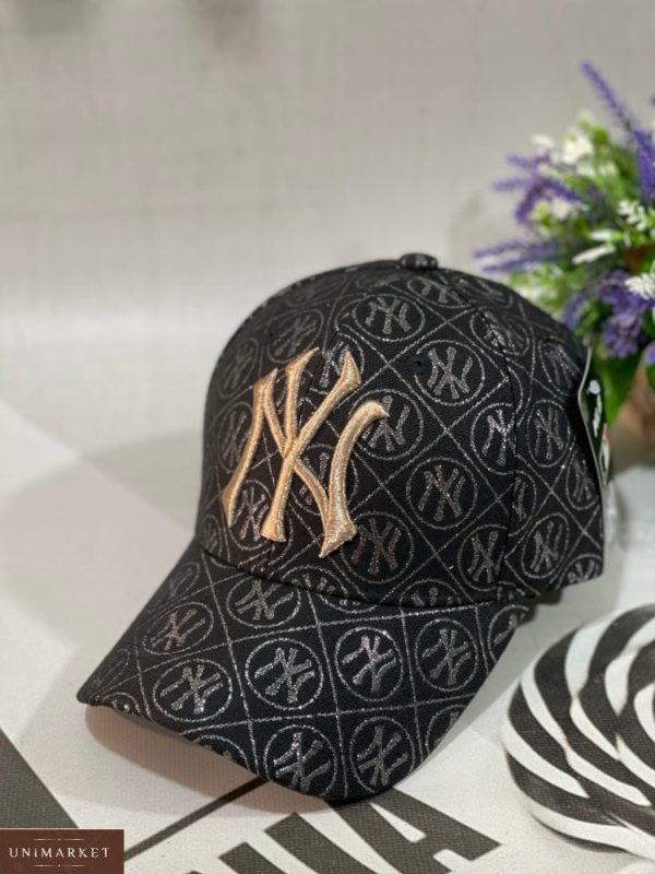 Купити за низькими цінами чорну бейсболку new york з логотипом для жінок