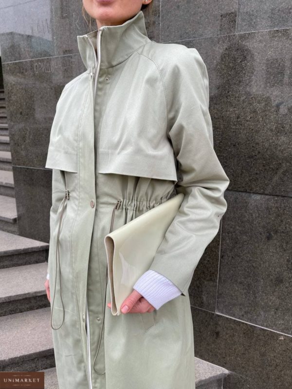 женская куртка тренч из весенней коллекции магазина одежды Unimarket по скидке