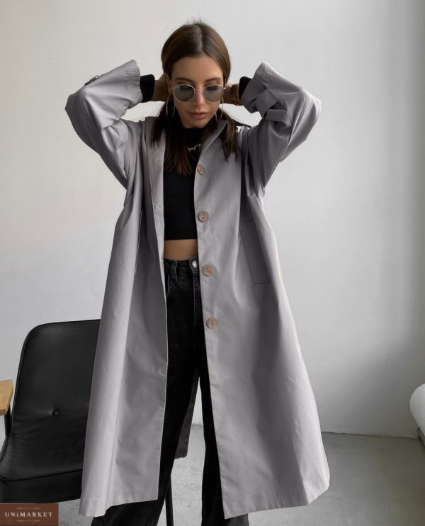 заказать женское тренч пальто по низкой цене в онлайн магазине Unimarket