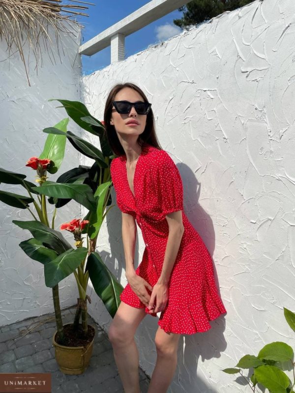 купить красное платье из летней коллекции по акционным ценам