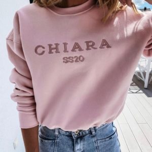Заказать недорого пудровый свитшот Chiara для женщин