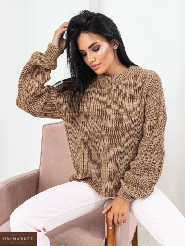 заказать свитер оверсайз для женщин по лучшей цене от поставщика