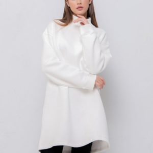 Замовити по знижці біле Замовити плаття-туніку на флісі для жінок