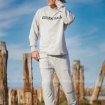 Купити сірий чоловічий спортивний костюм essentials (розмір 48-56) онлайн