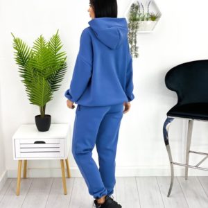 Купить на зиму женский спортивный костюм STLN (размер 42-48) синего цвета