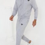 Купити чоловічий сірий спортивний костюм Prada онлайн