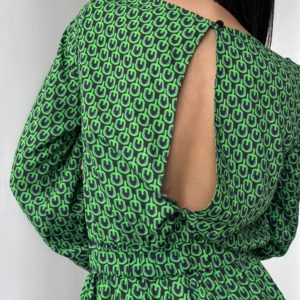 Приобрести недорого Короткий комбинезон для женщин зеленого цвета