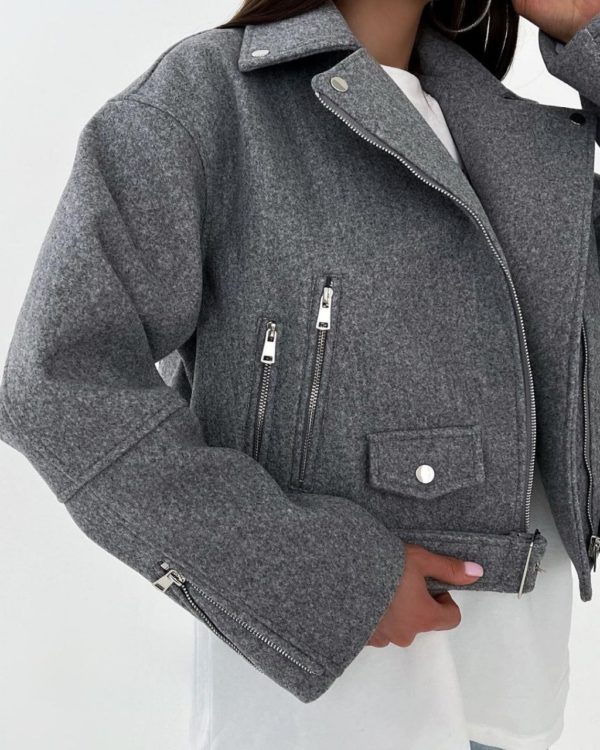 Купить заказать приобрести куртку косуху из кашемира хорошего качества по оптимальной цене недорого в Украине