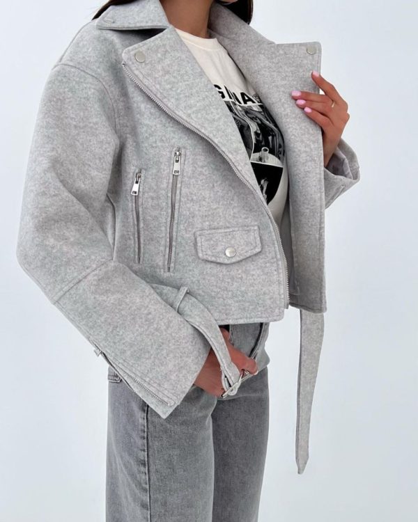 Купить заказать приобрести куртку косуху из кашемира хорошего качества по оптимальной цене недорого в Украине