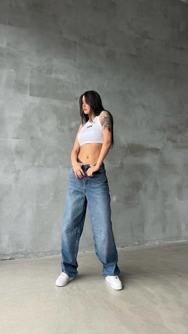 Купить женские джинсы широкие хорошего качества по оптимальной цене недорогие светлые в Украине Украина